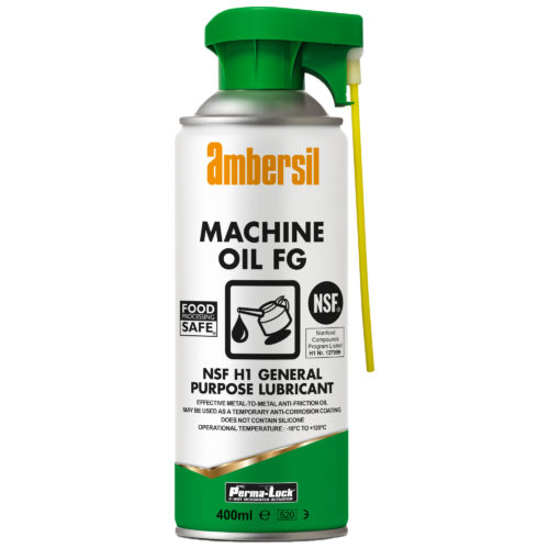 Ambersil Food Grade Machine Oil 400ml - NSF H1 General Purpose Lubricant