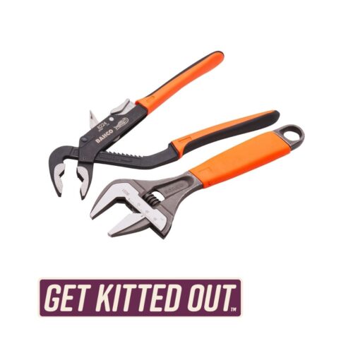 Bahco Adjustable & Waterpump Plier Set