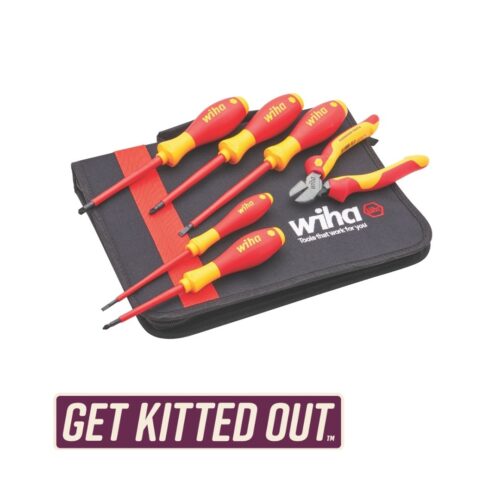 Wiha Electrician's VDE Screwdriver & Plier Set