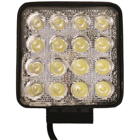 Maypole WORK LIGHT LED - 10-30V 48W 16x3W 3800lm 48W Floodlight