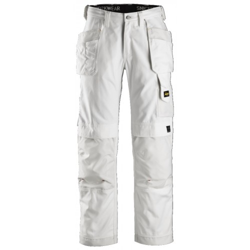 Snickers Canvas+ Trousers White