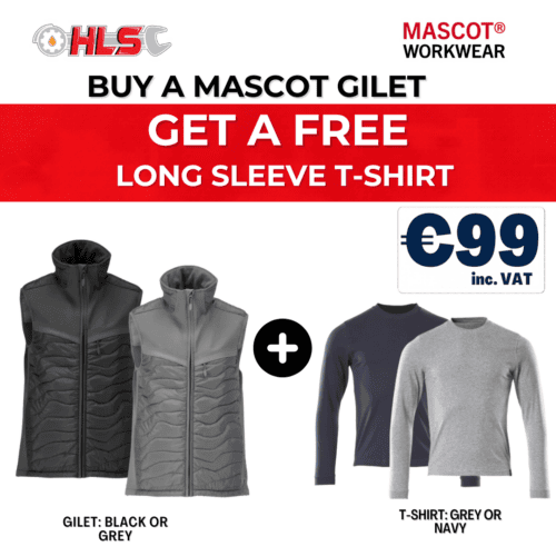 MASCOT Thermal Gilet + FREE Long Sleeve T-Shirt Bundle